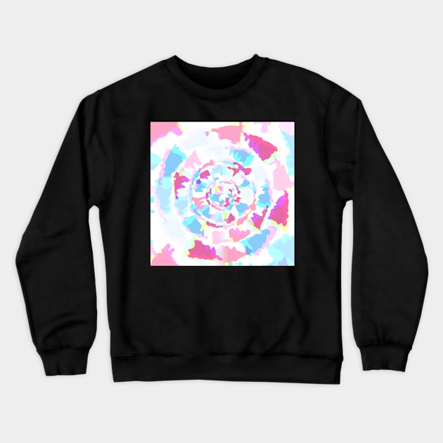 Diamond Swirl Pastel Arrow Pattern Crewneck Sweatshirt by Peaceful Space AS